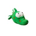 Fancy Feline Premium Latex Bug Eyed Green Fish Toys; 7.25 in. FA510920